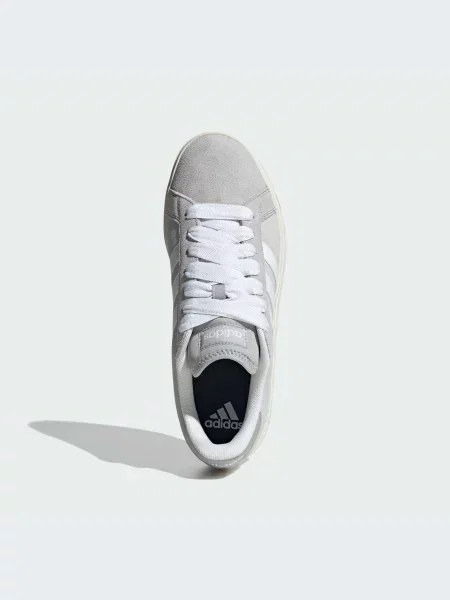 Переработанный кеды Adidas серые