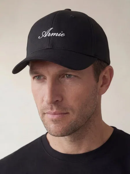 ARMIE Kepurė The ARMIE Baseball Cap' juoda