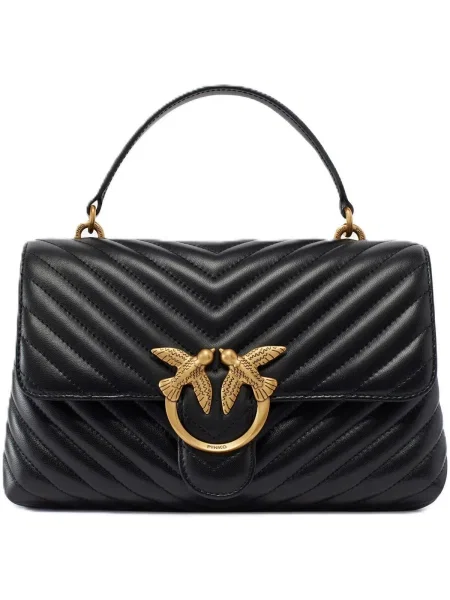 Klasická crossbody kabelka Pinko čierna