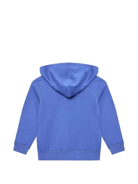 Bluza z kapturem dziecięca Polo Ralph Lauren niebieska