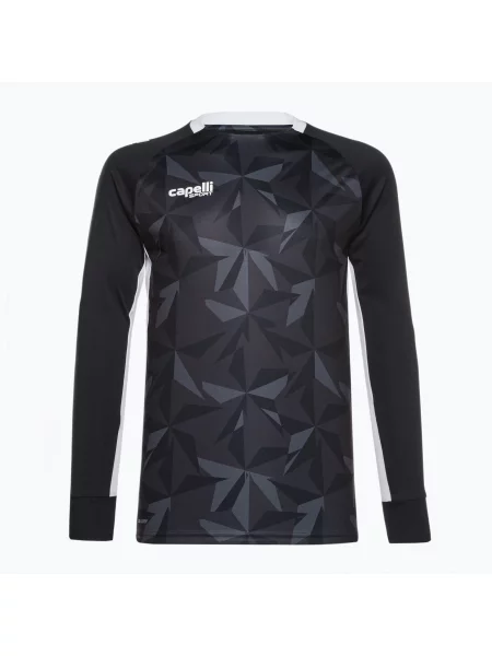 Fotbalové tričko Capelli Pitch Star Goalkeeper černá/bílá bílé