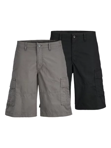 JACK & JONES Pantaloni cu Cole Mateo gri negru