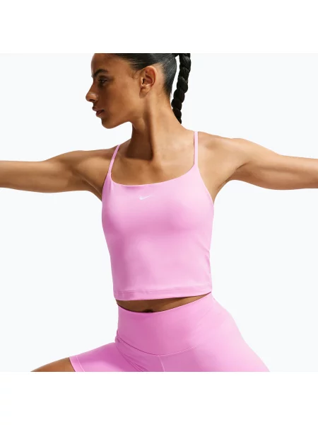 Tricou de antrenament pentru femei Nike One pink rise roz