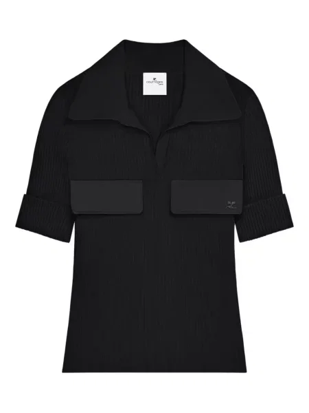 Tricou Courreges negru
