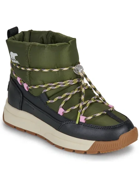 Slip on félcipő Sorel zöld