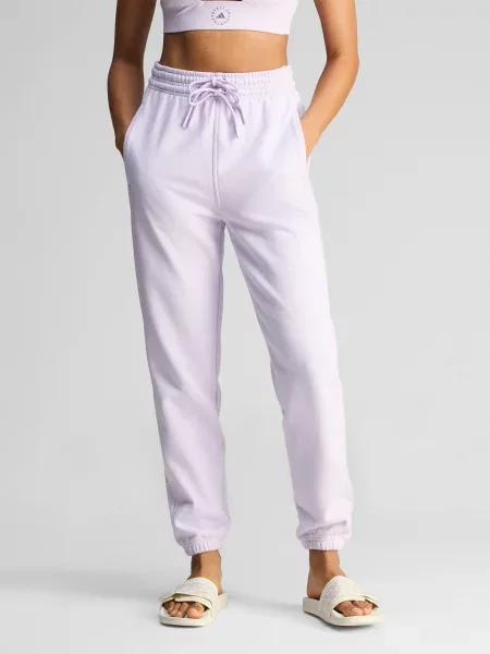 Спортивні штани adidas комбінований верх фіолетовий