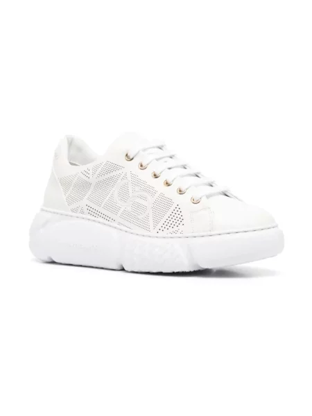 Sneakersy Casadei skórzane białe