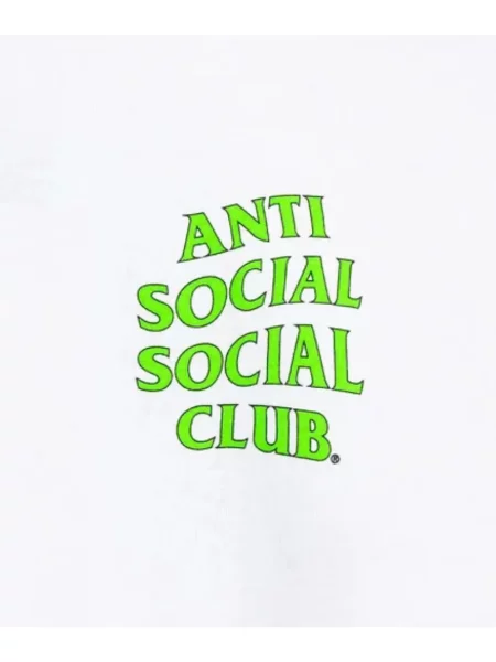 Μπλούζα Anti Social Social Club λευκό