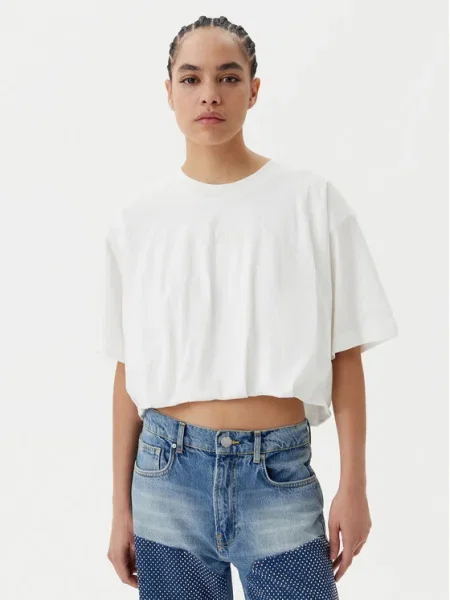 PINKO Tricou Torrone alb