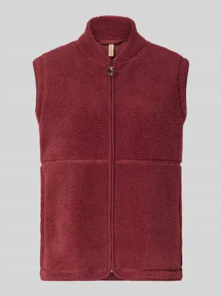 Kamizelka o kroju regular fit ze stójką model SC-ONYX 3' Soyaconcept