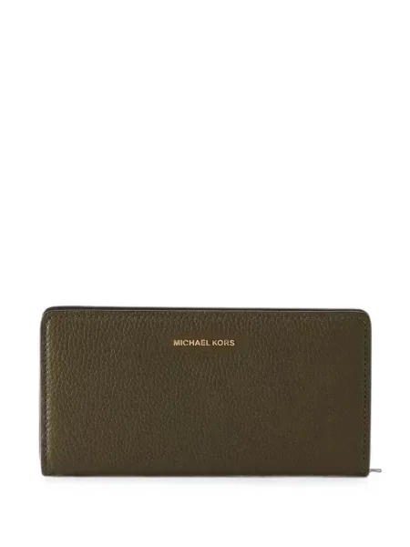 Pocnitură portofel Michael Kors din piele verde