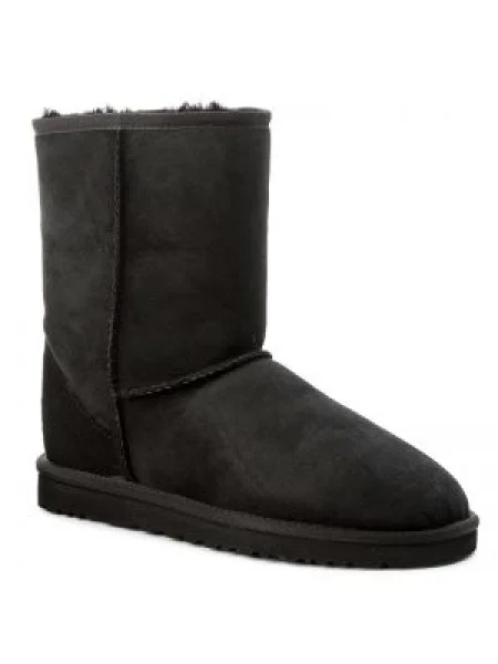 Semišové klasické krátky snehule Ugg čierna