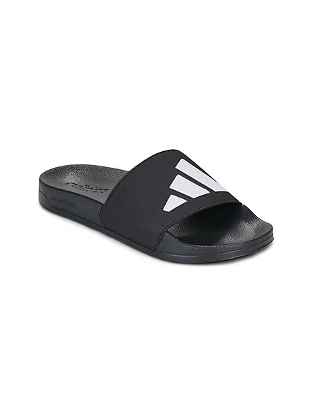 ADIDAS SPORTSWEAR Nizki natikači ADILETTE / bela črna