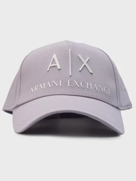 Кепка Armani Exchange фіолетова