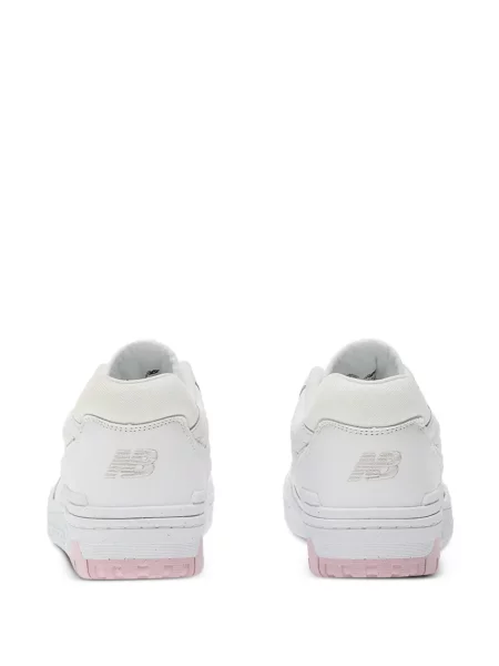 Кожаный плисиран суичър с качулка New Balance черно