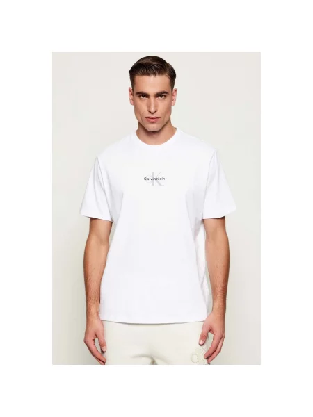 Tričko Calvin Klein Jeans biela