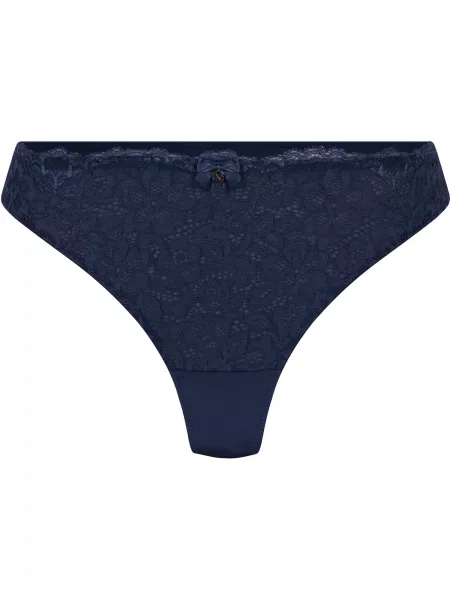 Hunkemöller Tanga Marine marin albastru