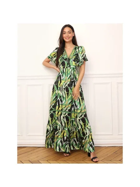 Haljina La Modeuse zelena