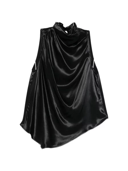 Top Erika Cavallini drapat negru