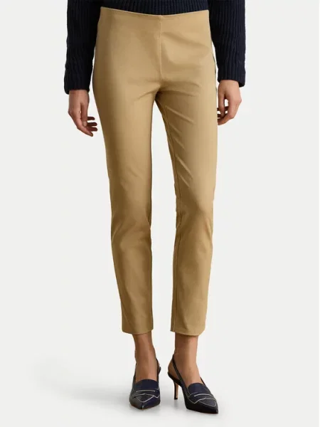 LAUREN RALPH LAUREN Παντελόνι υφασμάτινο μπεζ