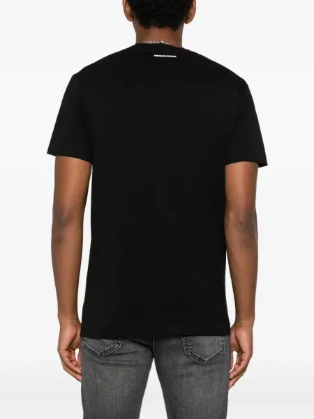 Tricou Dsquared2 cu imagine negru