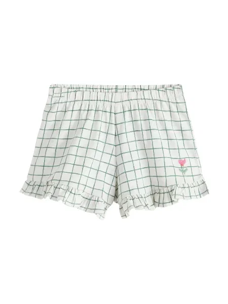 Next Pantaloni ecru / închis verde