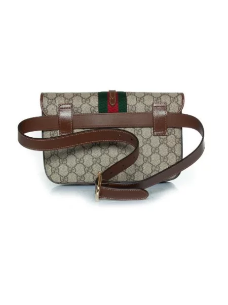 Torebka Gucci płócienna brązowa