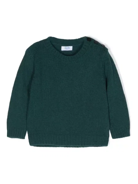 Sweter dziecięcy Siola zielony
