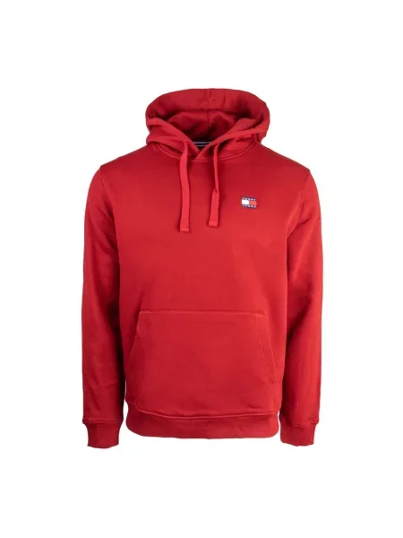 Bluza Tommy Jeans z logo czerwona