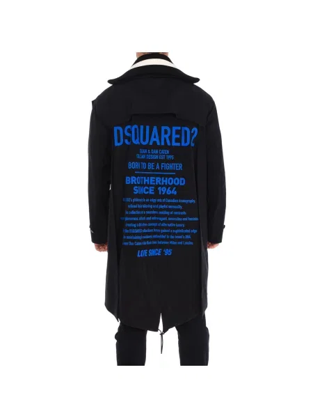 Palton Dsquared negru