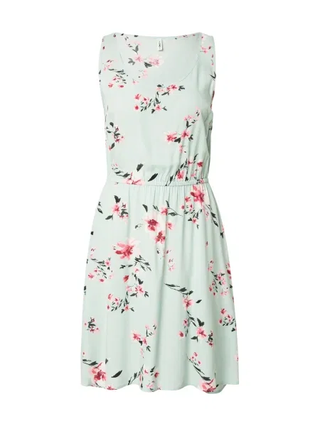 ONLY Rochie ONLNOVA pastel / roz / roz închis verde