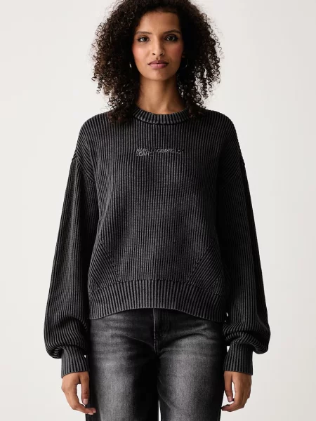 Karl Lagerfeld Jeans pulover pentru femei din gri