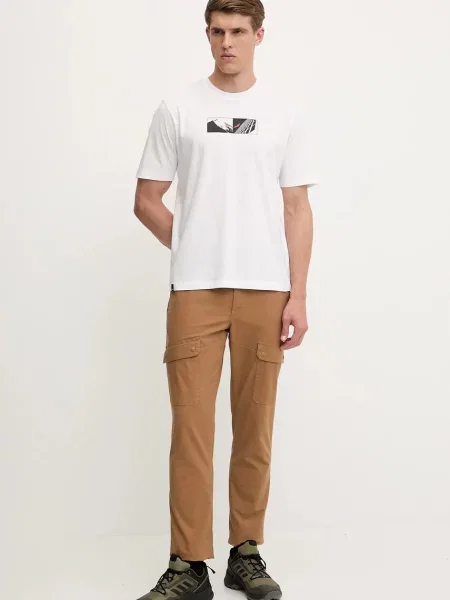 Koszulka Salewa Eagle Hybrid Loose optical white biała