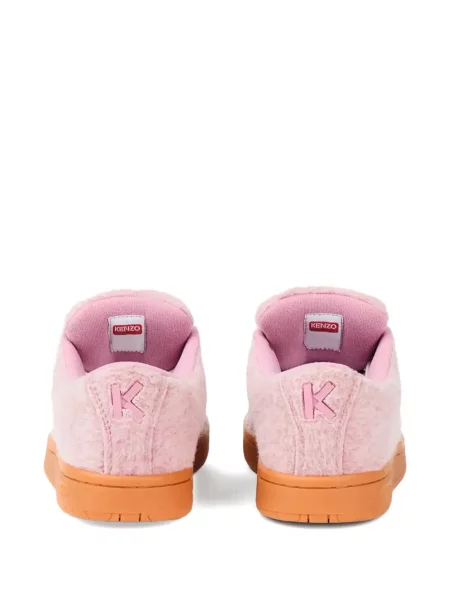 Sneakerși Kenzo de lână roz