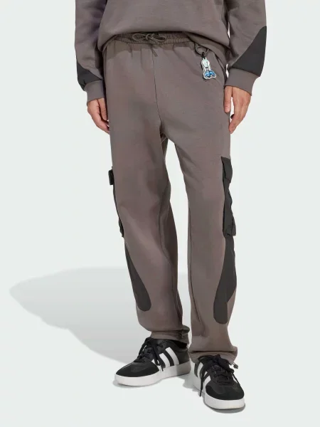 Штани повсякденні adidas коричневий