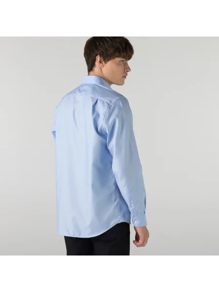 Lacoste сорочка синя