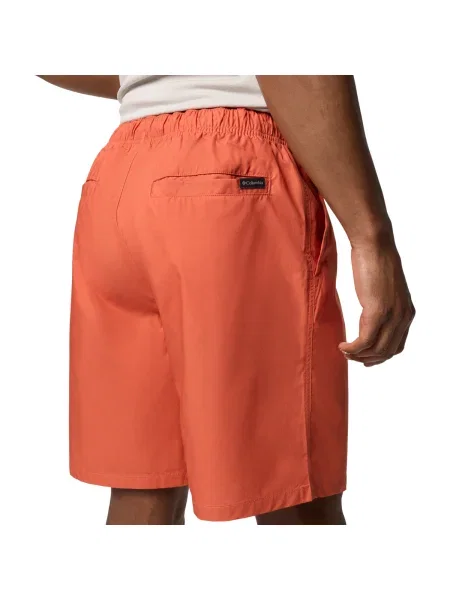 Pantaloni Columbia scurte portocaliu