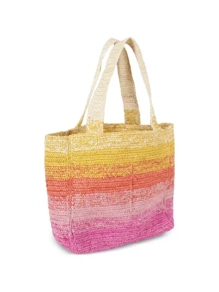 Shopper táska Manebi rózsaszín