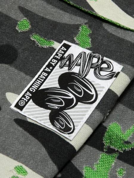 Παντελόνι Aape By *a Bathing Ape® παραλλαγής μαύρο