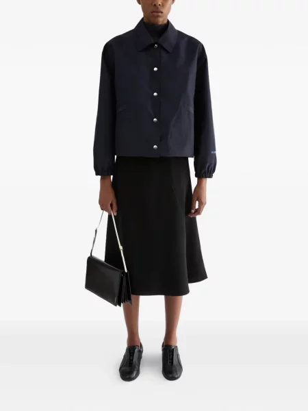 Cămașă Jil Sander cu imagine albastru