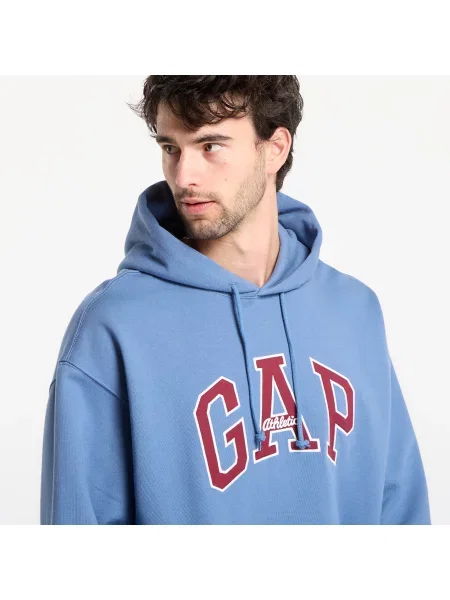Φούτερ GAP Oversized Heavyweight Sweatshirt Cornflower L κυανός
