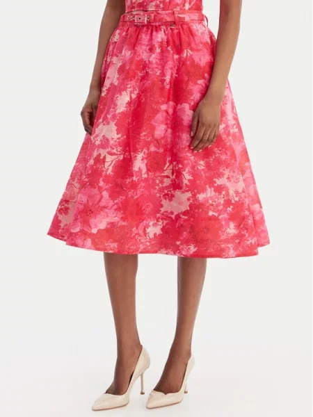 Fracomina Trapezno krilo Flare Fit roza