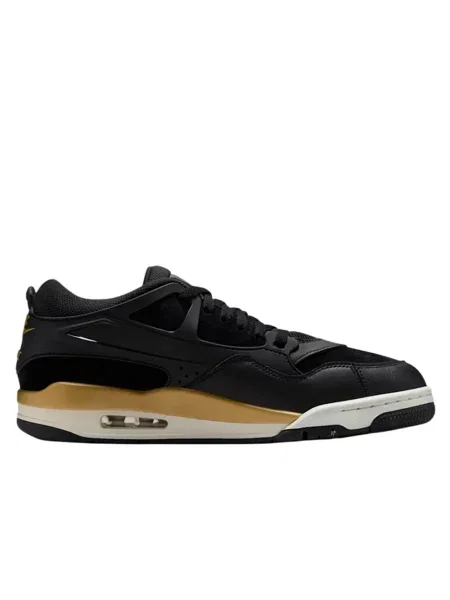 Sneakers Air Jordan 4 Rm Black/ Metallic Gold-Sail-Team Gold EUR czarne