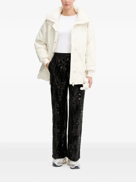 Pantaloni Guess cu paiete negru