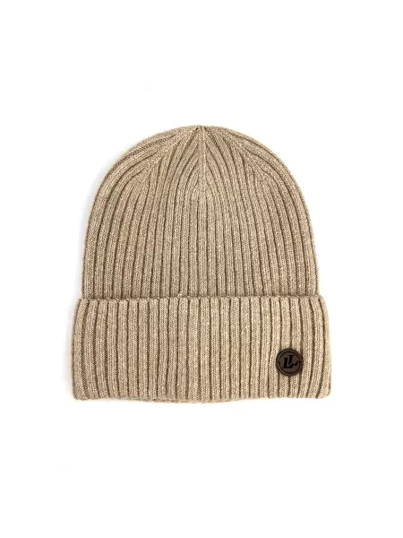 LuckyLOOK Шапка Унісекс Вовна/акрил бежевий