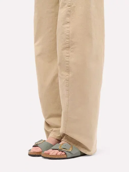 Birkenstock шльопанці шкіряні Madrid Big Buckle Oiled Leather