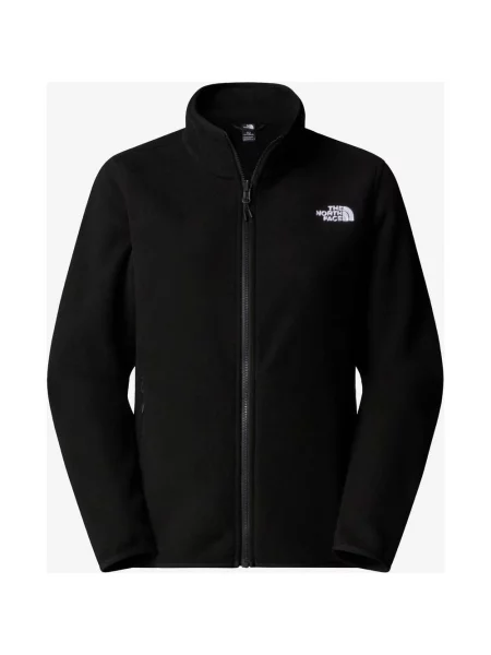 Polar The North Face Glacier Fleece Full Zip Czarny XS biały