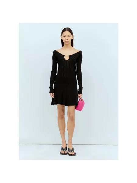 Krótka sukienka Jacquemus czarna