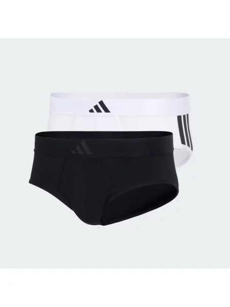 Slipy Active Flex Cotton Low Rise Underwear biały