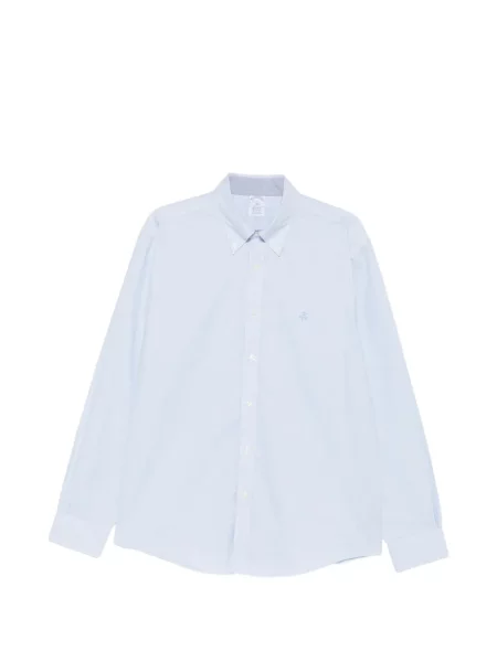 Cămașă Brooks Brothers cu broderie albastru